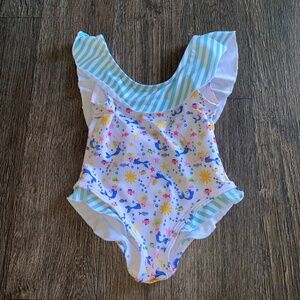 Dondolo size 12 months mermaid swimsuit Excellent condition